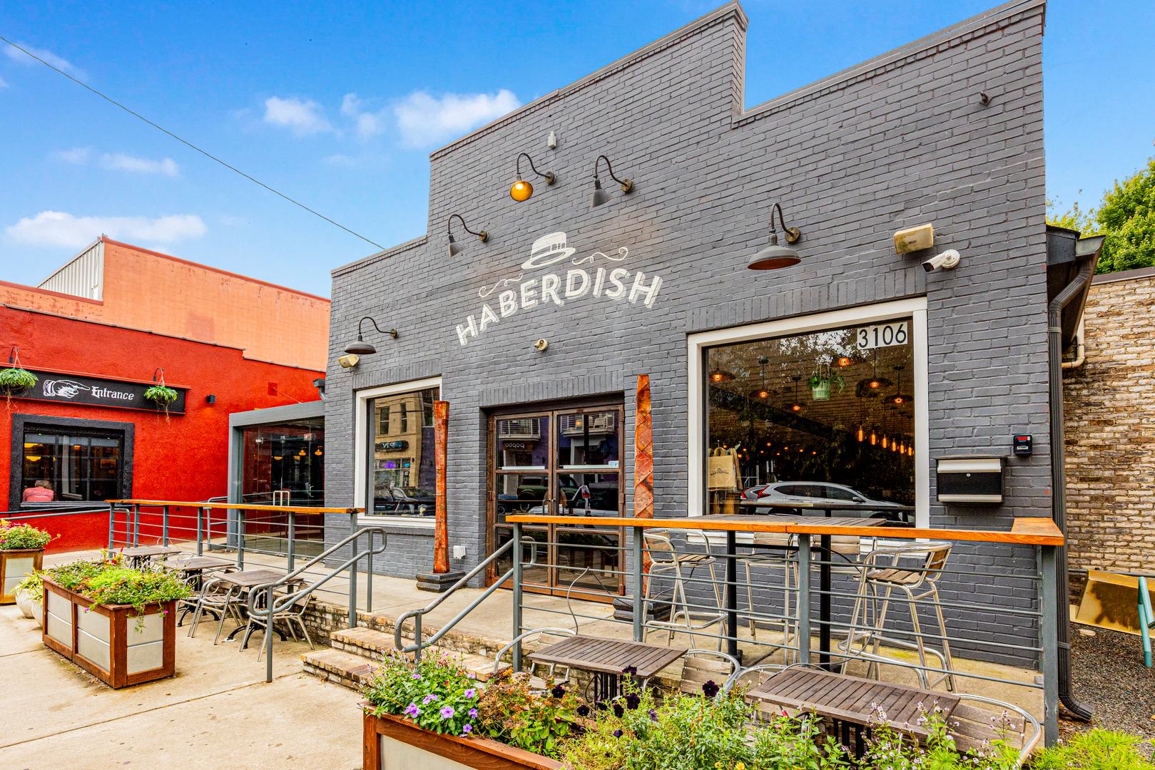 Local favorites and cozy patios