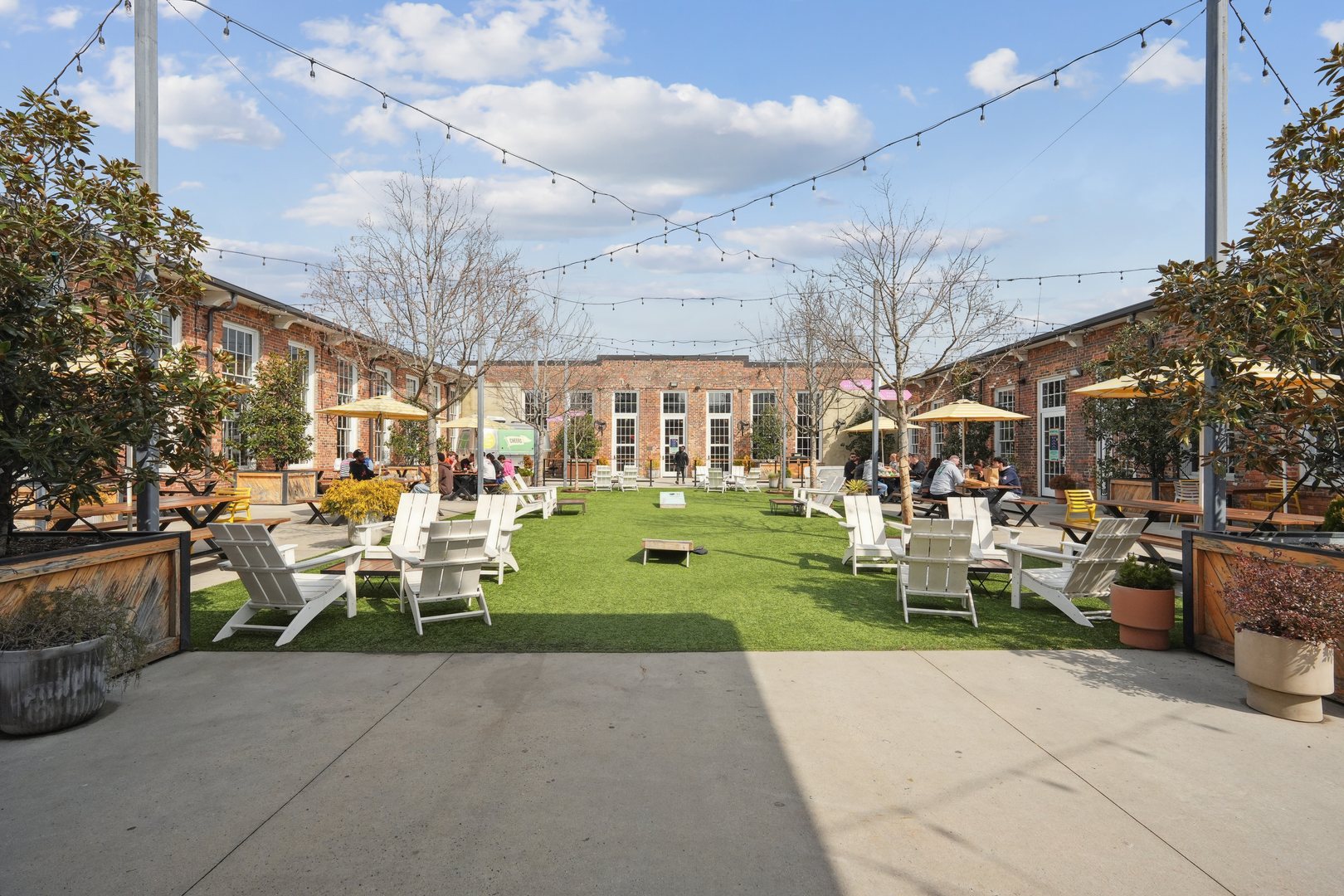 Enjoy local favorites like Optimist Hall